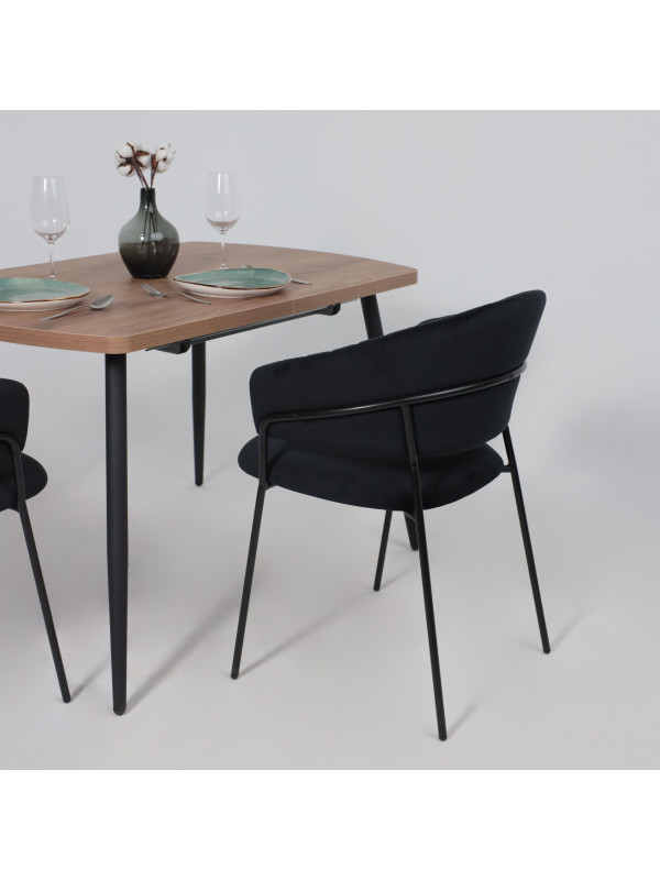 Стул Алвест AV 433 черный в интерьере