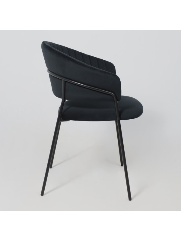 Стул Алвест AV 433 черный сбоку