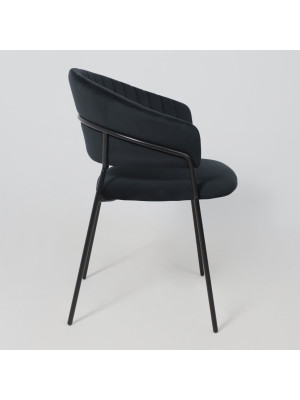 Стул Алвест AV 433 черный сбоку