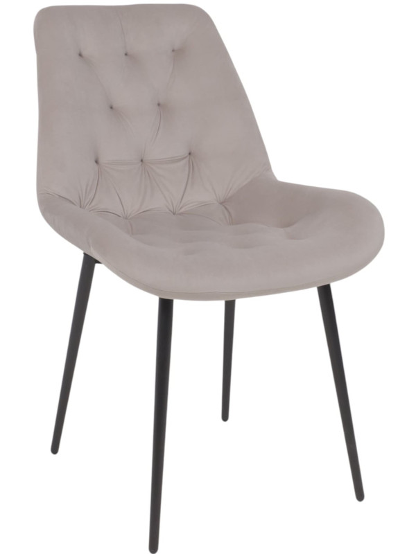 Стул Алвест AV 435 бежевый/черный