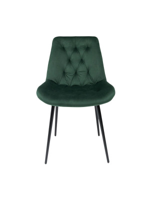 Стул Алвест AV 435 зеленый/черный спереди