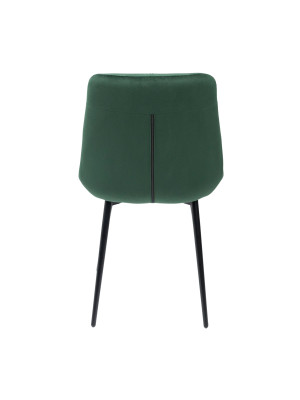 Стул Алвест AV 435 зеленый/черный сзади