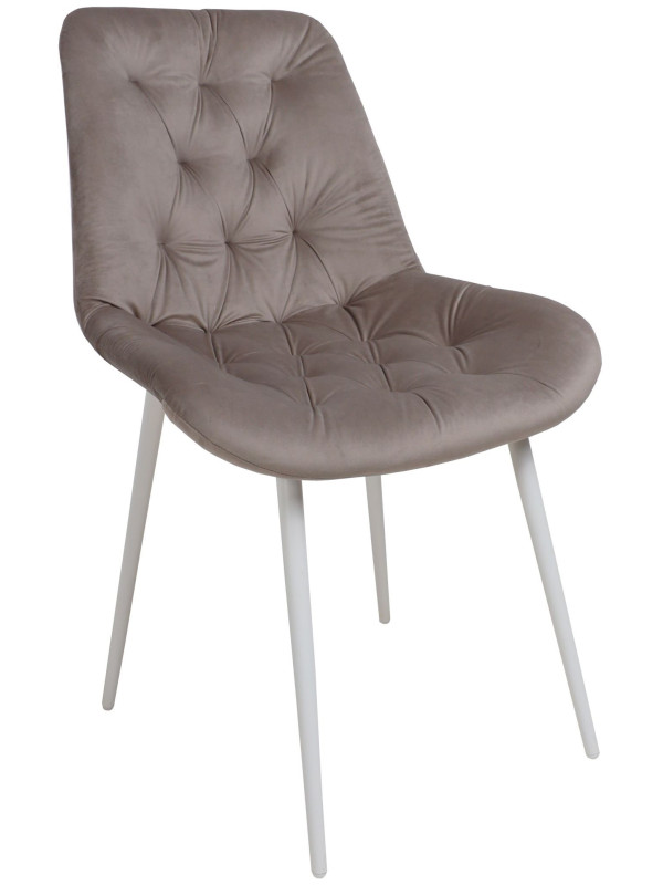 Стул Алвест AV 435 светло-коричневый/белый