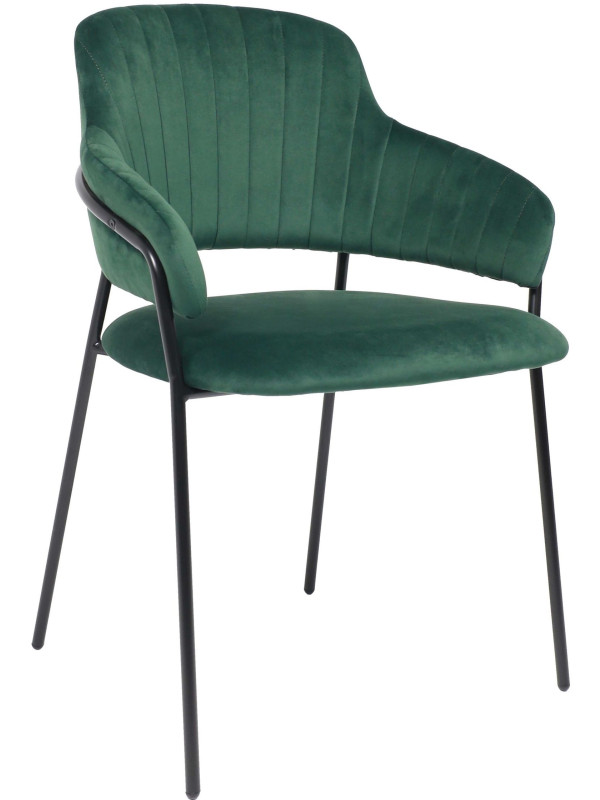 Стул Алвест AV 448 темно-зеленый/черный
