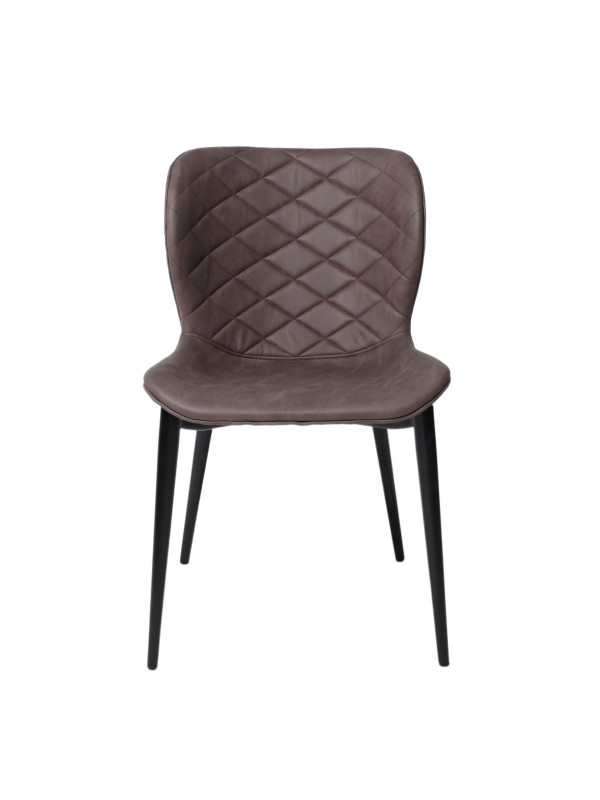 Стул Алвест AV 470 коричневый/черный спереди