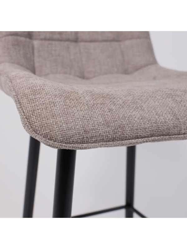 Стул AksHome Baron бежевый/черный вблизи