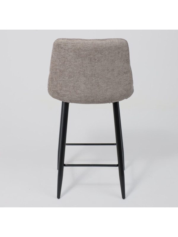 Стул AksHome Baron бежевый/черный сзади