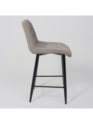 Стул AksHome Baron бежевый/черный сбоку