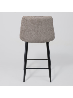 Стул AksHome Baron бежевый/черный сзади