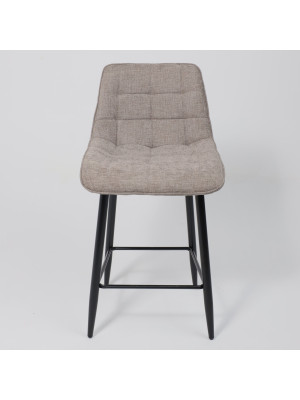 Стул AksHome Baron бежевый/черный спереди