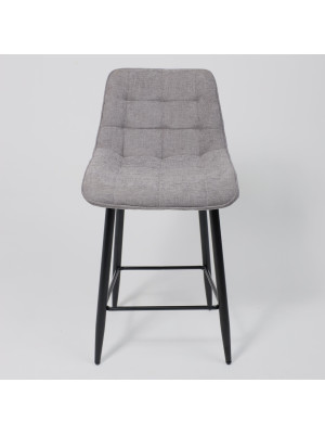 Стул AksHome Baron серый/черный спереди