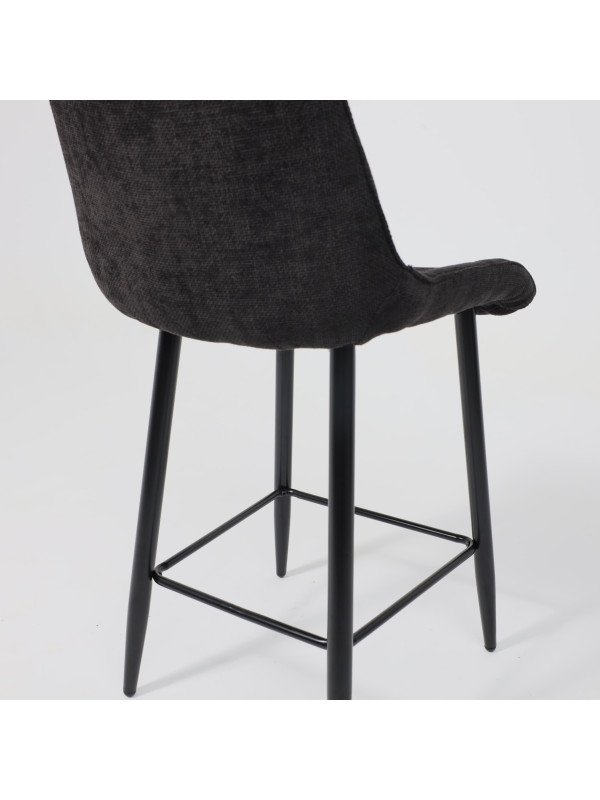 Стул AksHome Baron черный под углом