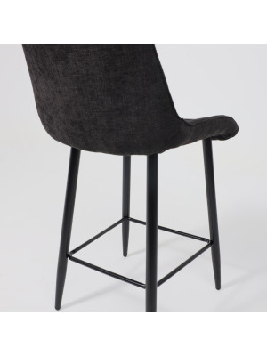 Стул AksHome Baron черный под углом