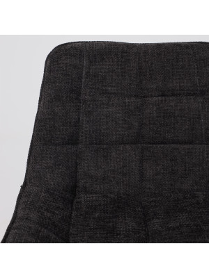 Стул AksHome Baron черный вблизи