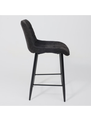 Стул AksHome Baron черный сбоку