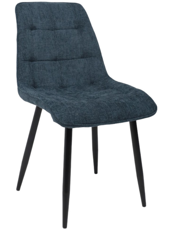 Стул AksHome Caris синий/черный