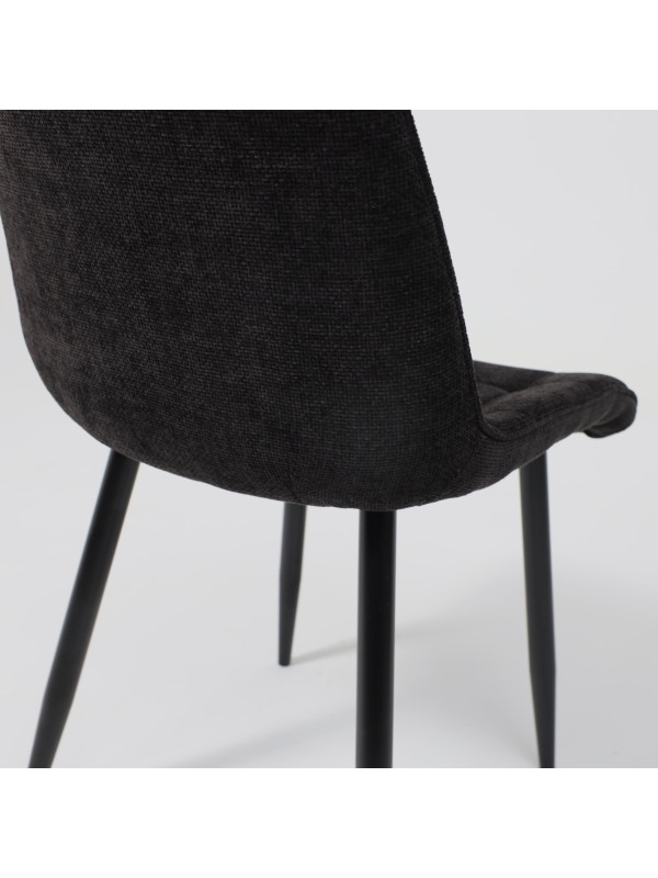 Стул AksHome Caris черный под углом