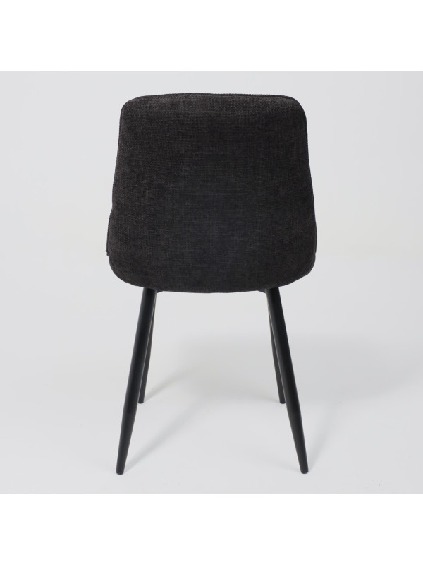 Стул AksHome Caris черный сзади