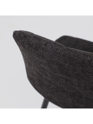 Стул AksHome Caris черный сверху