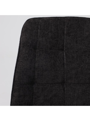 Стул AksHome Caris черный вблизи