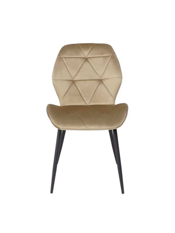 Стул AksHome Congo New капучино/черный спереди