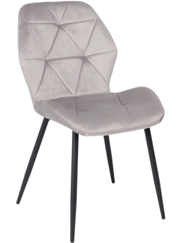 Стул AksHome Congo New светло-серый/черный