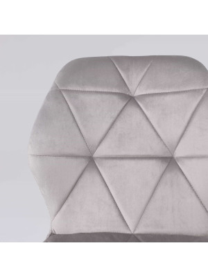 Стул AksHome Congo New светло-серый/черный вблизи