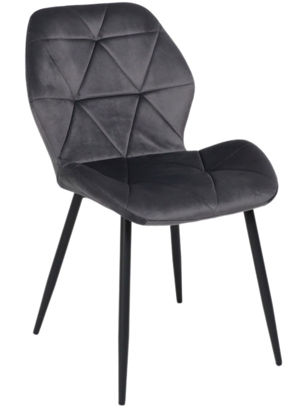 Стул AksHome Congo New темно-серый/черный