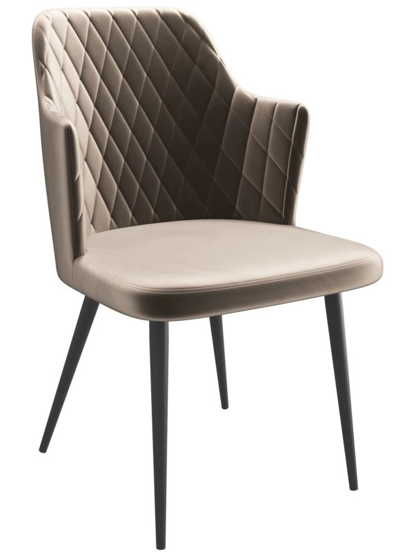 Стул MamaDoma Freddy капучино/черный