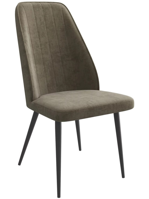 Стул MamaDoma Leonard M латте/черный