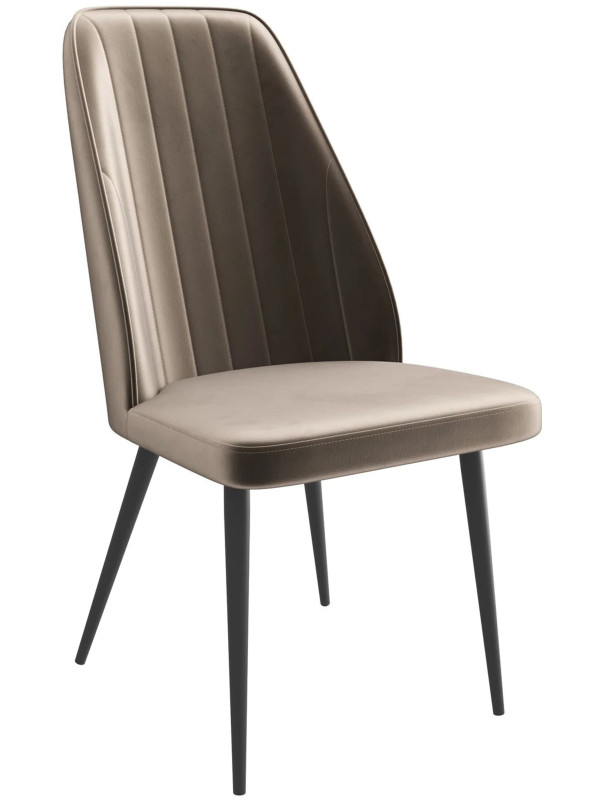 Стул MamaDoma Leonard M капучино/черный