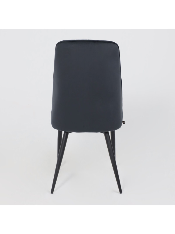 Стул MamaDoma Leonard M черный сзади