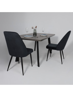 Стул MamaDoma Leonard M черный в интерьере