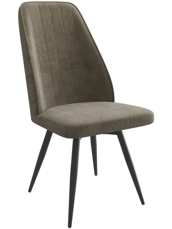 Стул MamaDoma Leonard M-R1 360 латте/черный