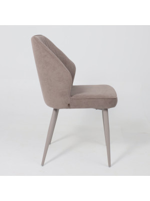 Стул MamaDoma Michael латте/капучино сбоку