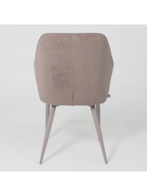 Стул MamaDoma Michael латте/капучино сзади