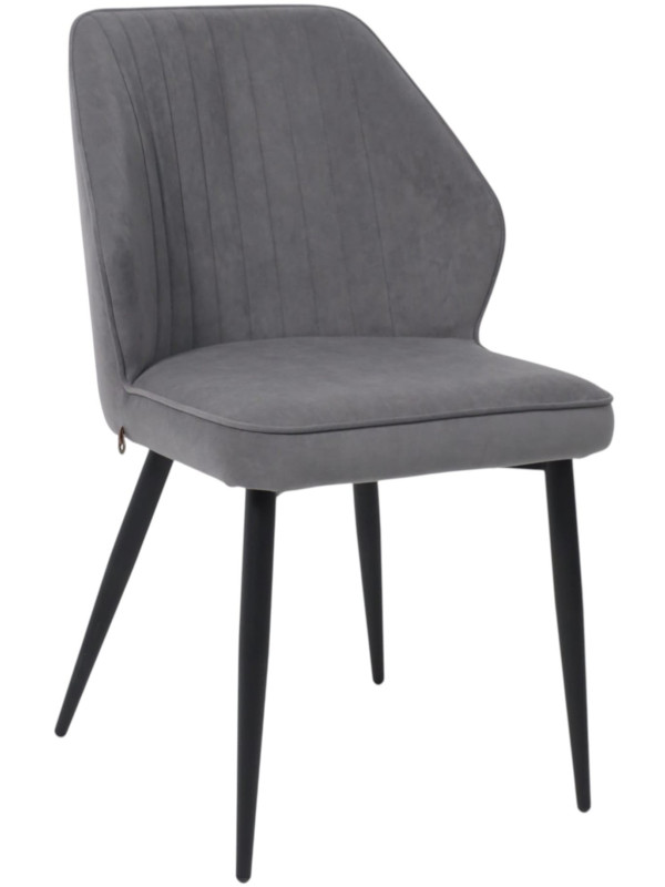 Стул MamaDoma Michael антрацитовый/черный