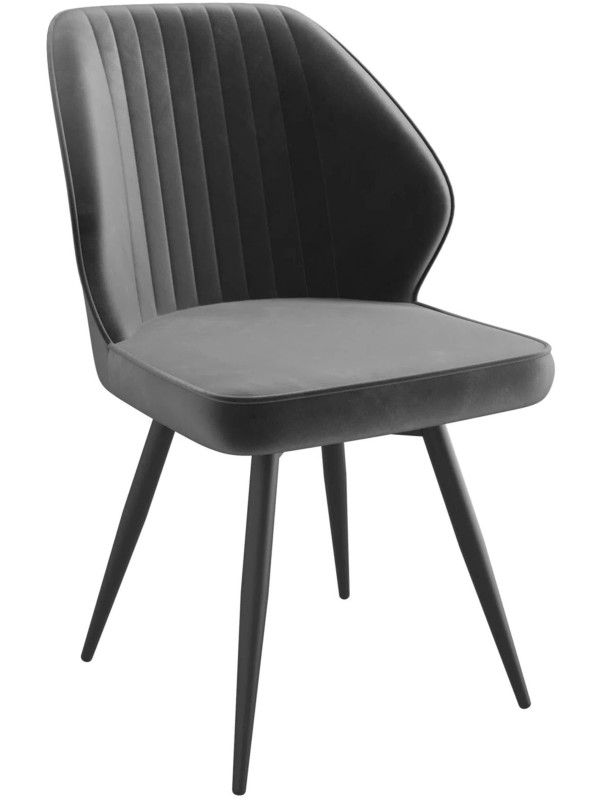 Стул MamaDoma Michael-R1 360 серый/черный