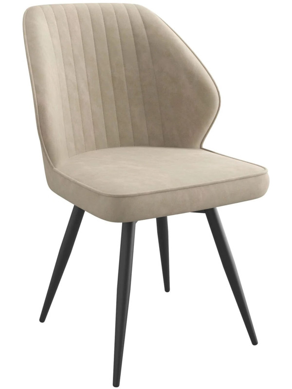 Стул MamaDoma Michael-R1 360 латте/черный