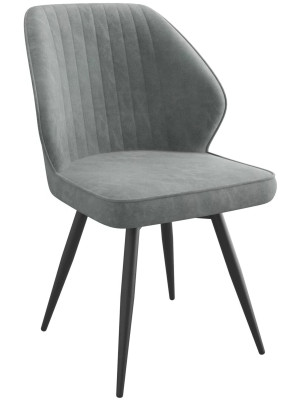 Стул MamaDoma Michael-R1 360 антрацит/черный