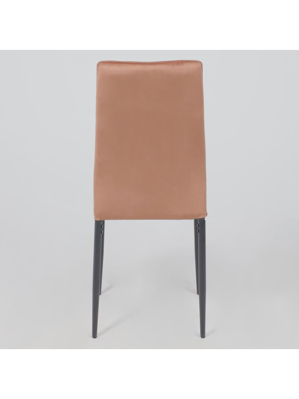 Стул AksHome Oreo бронзовый/черный сзади