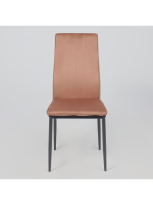 Стул AksHome Oreo бронзовый/черный спереди