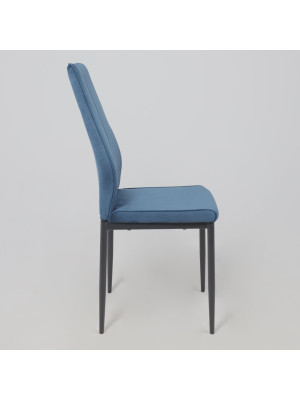 Стул AksHome Oreo синий/черный