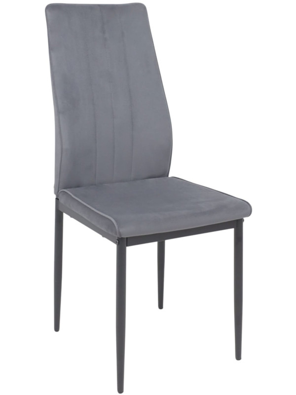 Стул AksHome Oreo темно-серый/черный