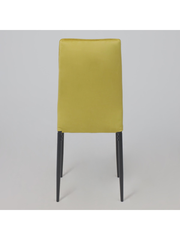 Стул AksHome Oreo темно-фисташковый/черный сзади