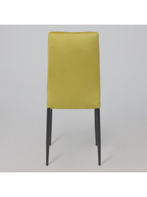 Стул AksHome Oreo темно-фисташковый/черный сзади