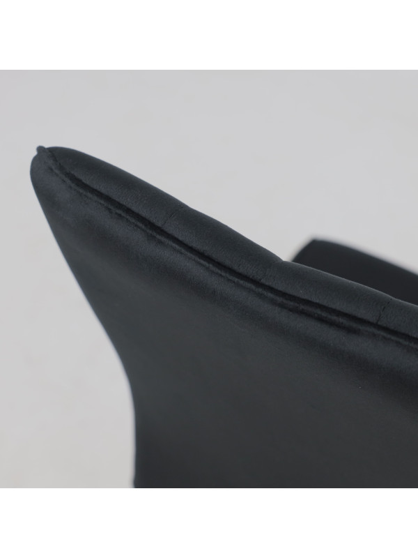 Стул AksHome Oreo черный сверху