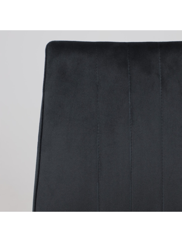 Стул AksHome Oreo черный вблизи