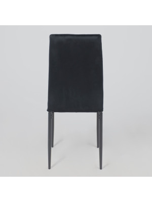 Стул AksHome Oreo черный сзади