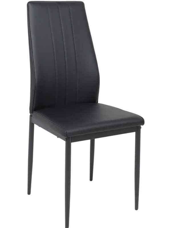 Стул AksHome Oreo экокожа черный
